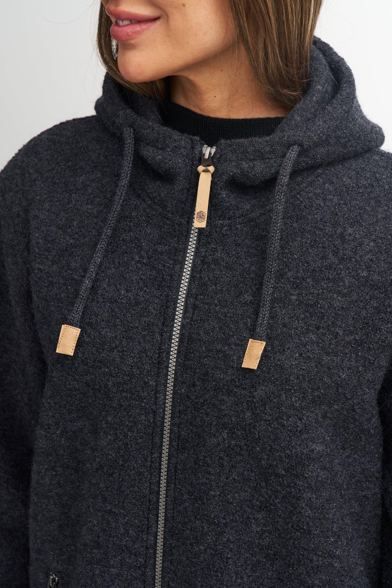 GY MADBACKEN, 100 % Filzartige Wolle — Tiefes Rot