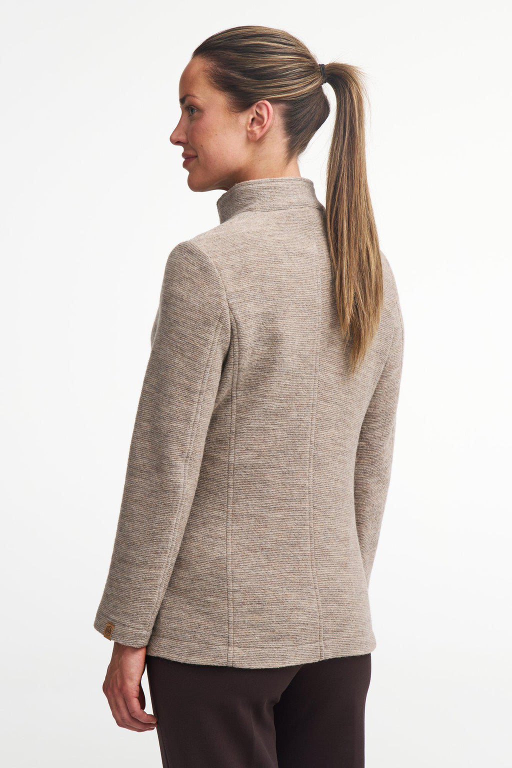 GY HYLTAN, 100% gefilztes Wollmuster — Grau