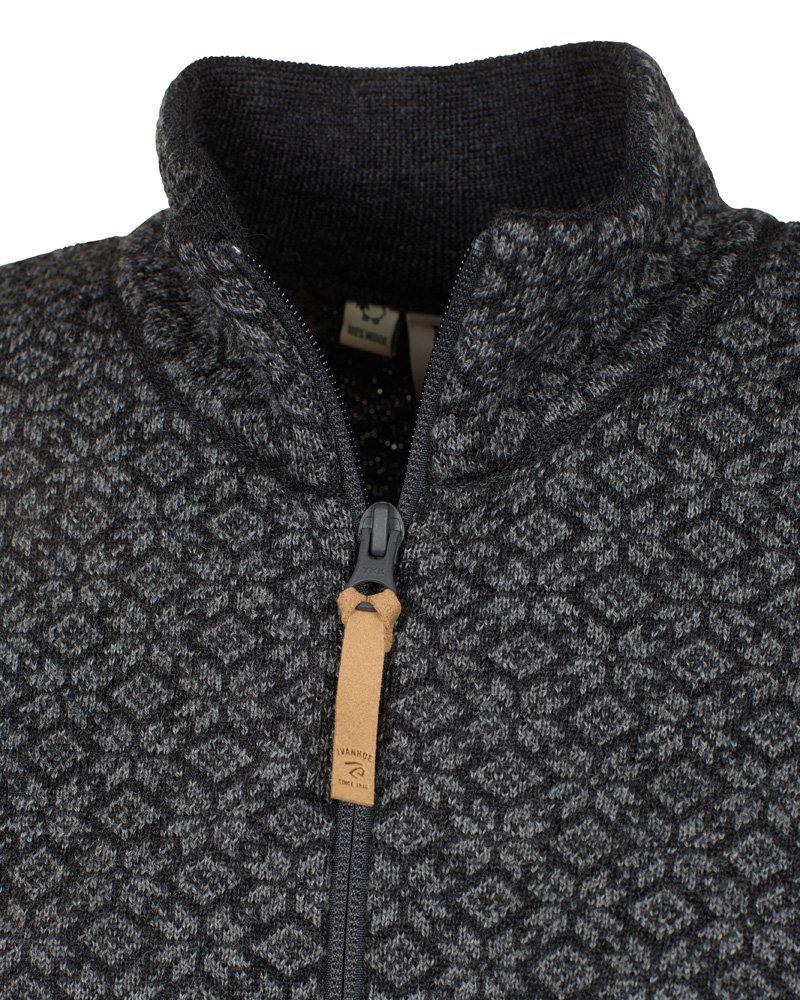 FIONA Full-Zip — Graphit Meliert