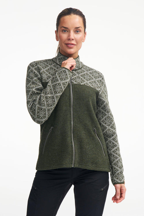 ELLIE Vollreißverschluss — Loden Grün