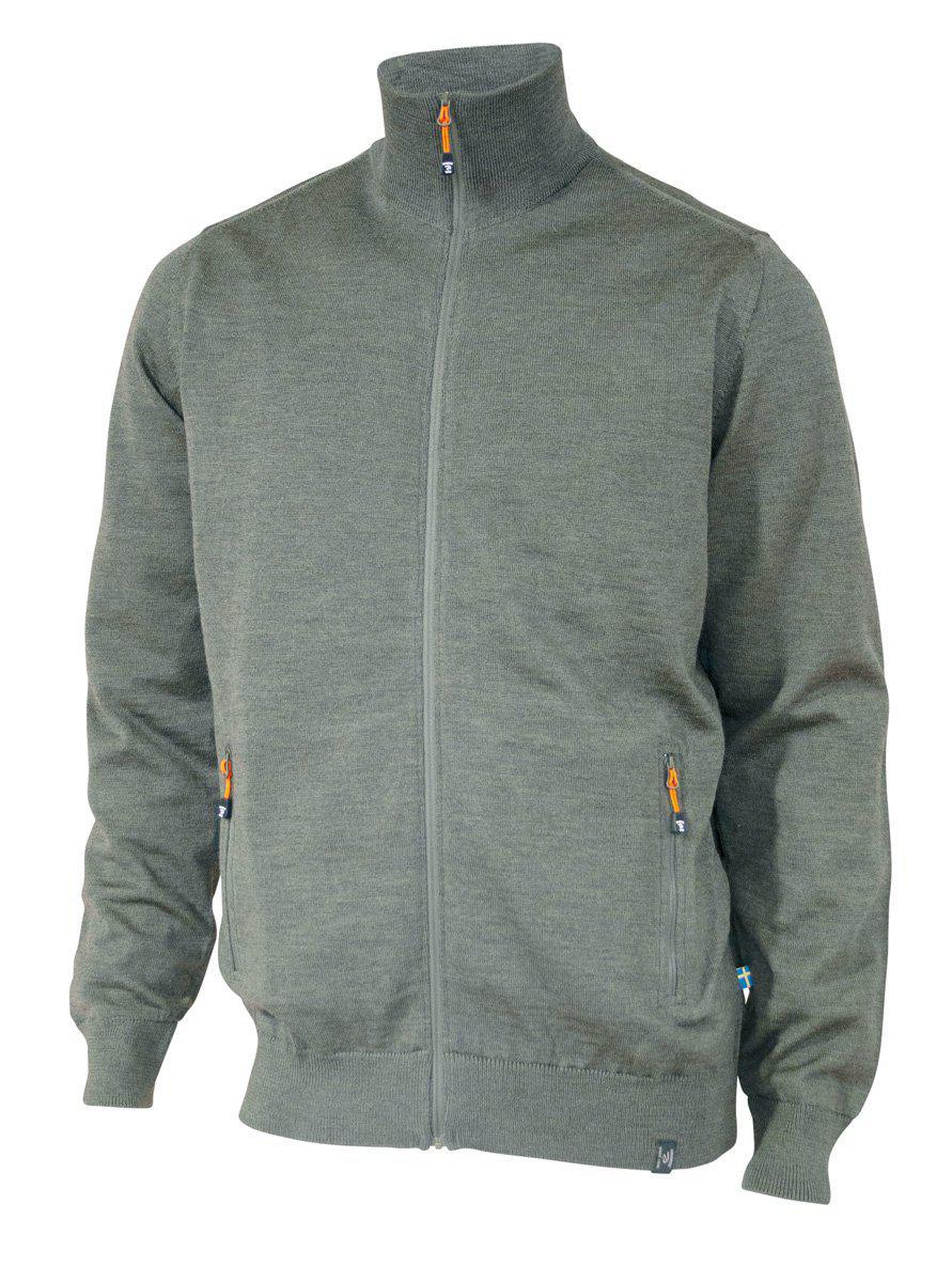YORK Vollzip-Windjacke, 100 % extra feine Merinowolle — Leichte Loden