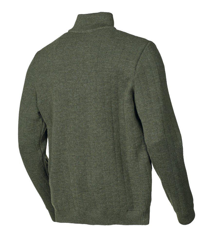 HUGO Halfzip, Windbreaker, 100% Loden grün